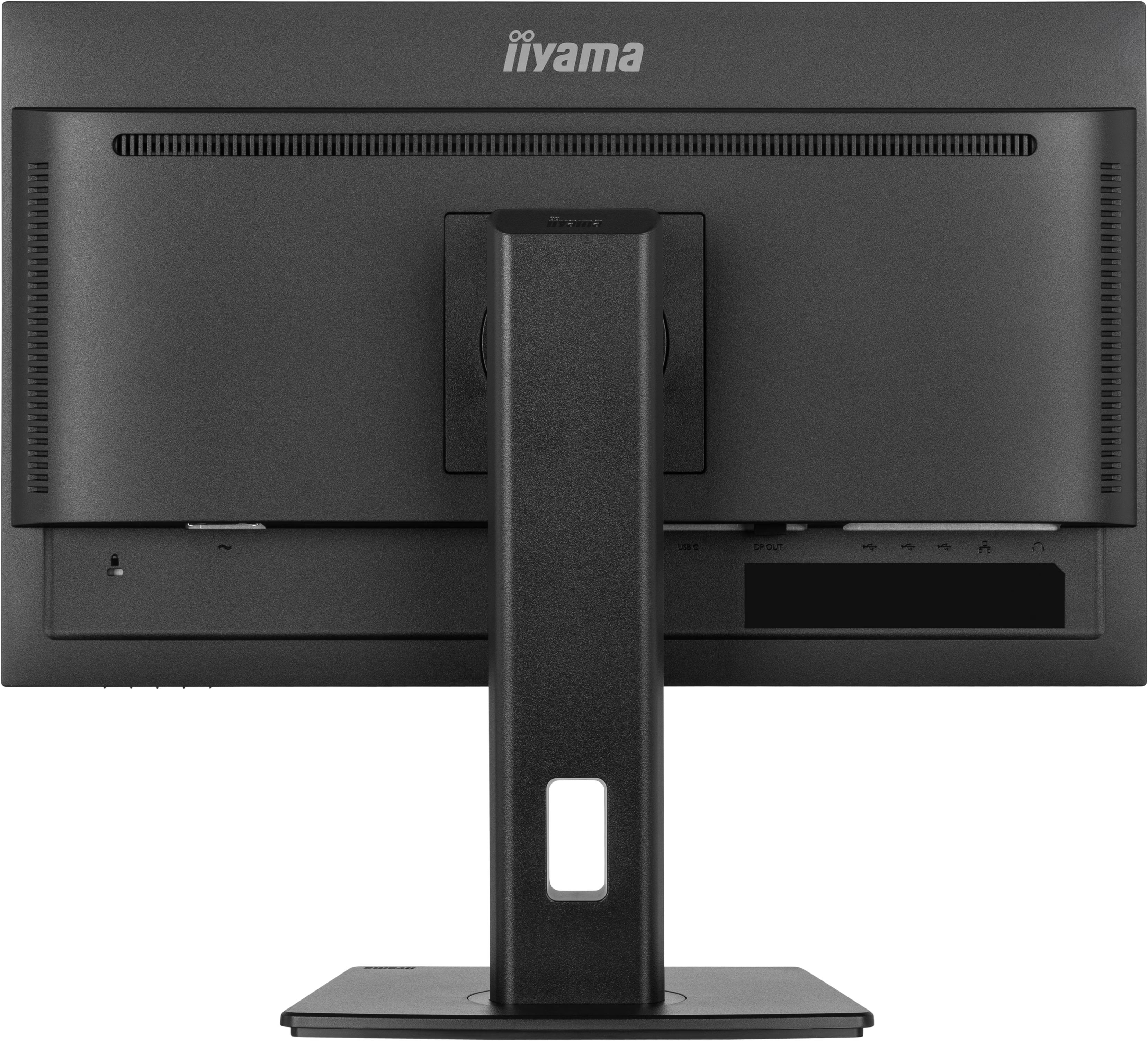 IIyama ProLite 24 inch XUB2497HSN - Full HD IPS LED Monitor - 1920x1080 - USB-C Dock - /  RJ45 - Afbeelding 2