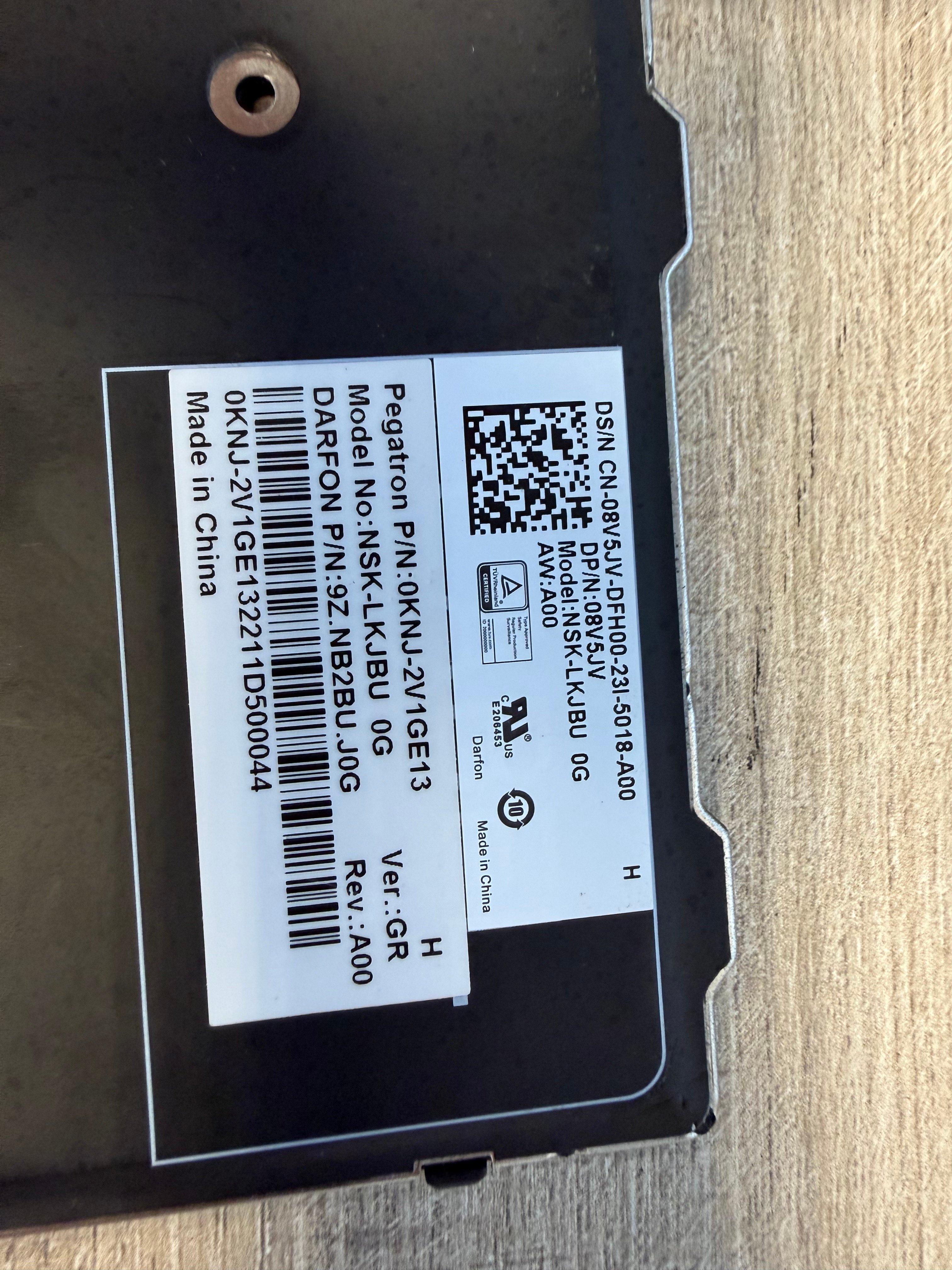 Dell Latitude Rugged 5430/7330 QWERTZ Keyboard (Backlit) 08V5JV - Afbeelding 3