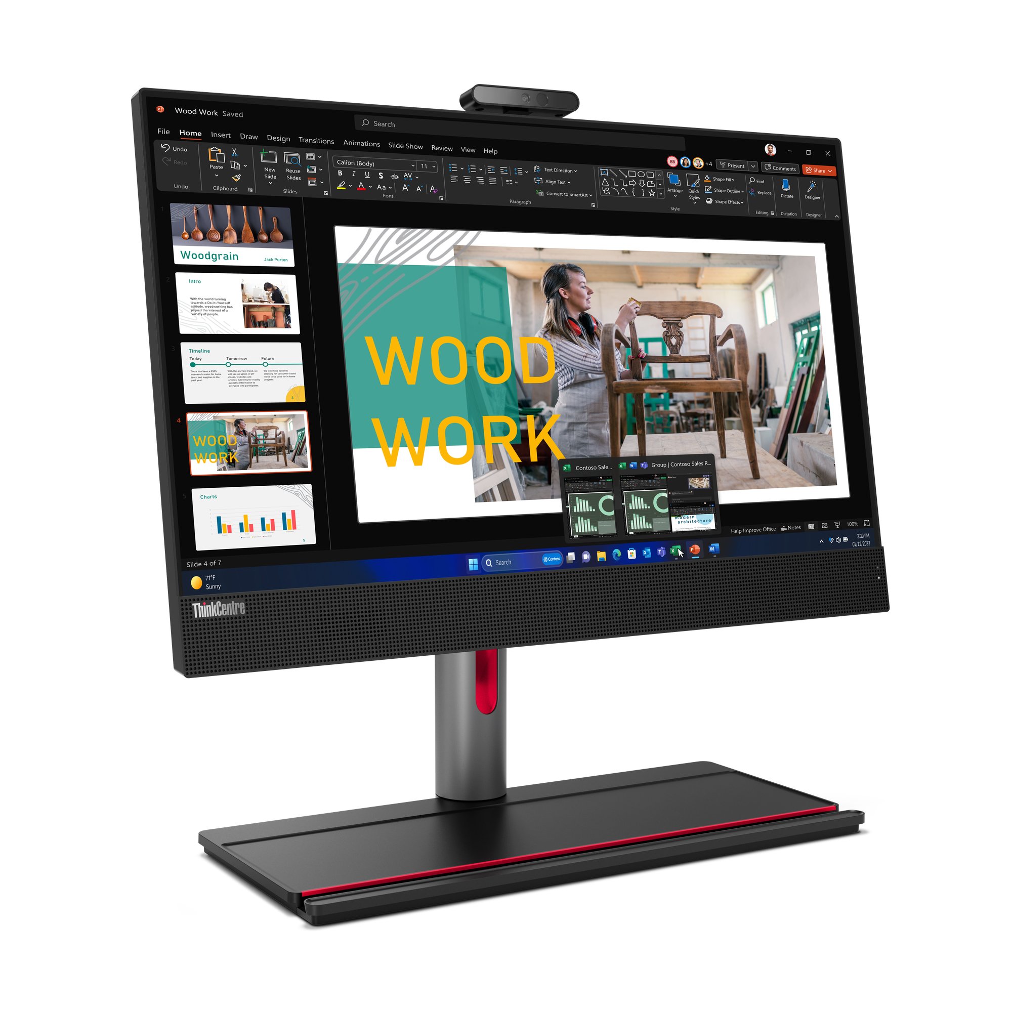 Lenovo Thinkcentre M90a Gen 5 AiO - Afbeelding 4