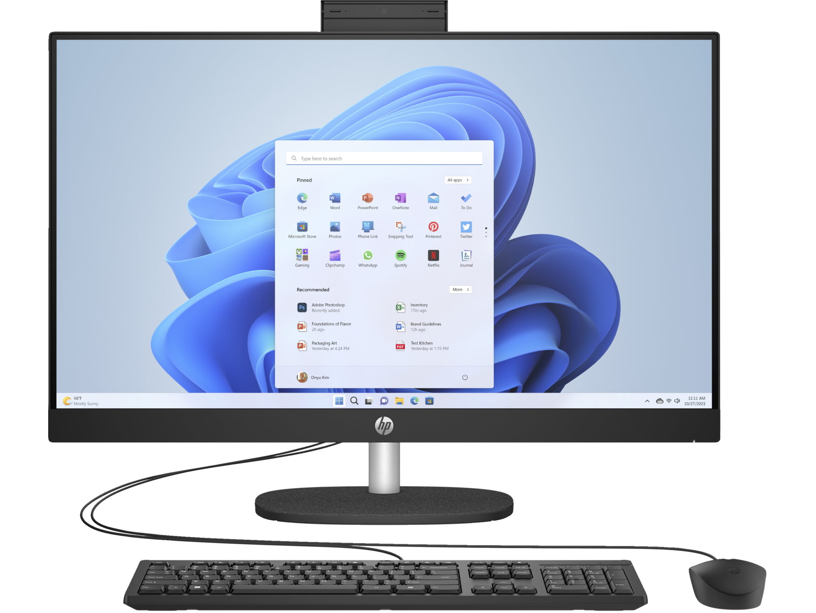 HP 27-CR1096T All-in-one