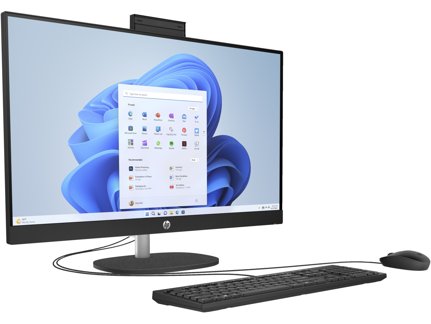 HP 27-CR1096T All-in-one